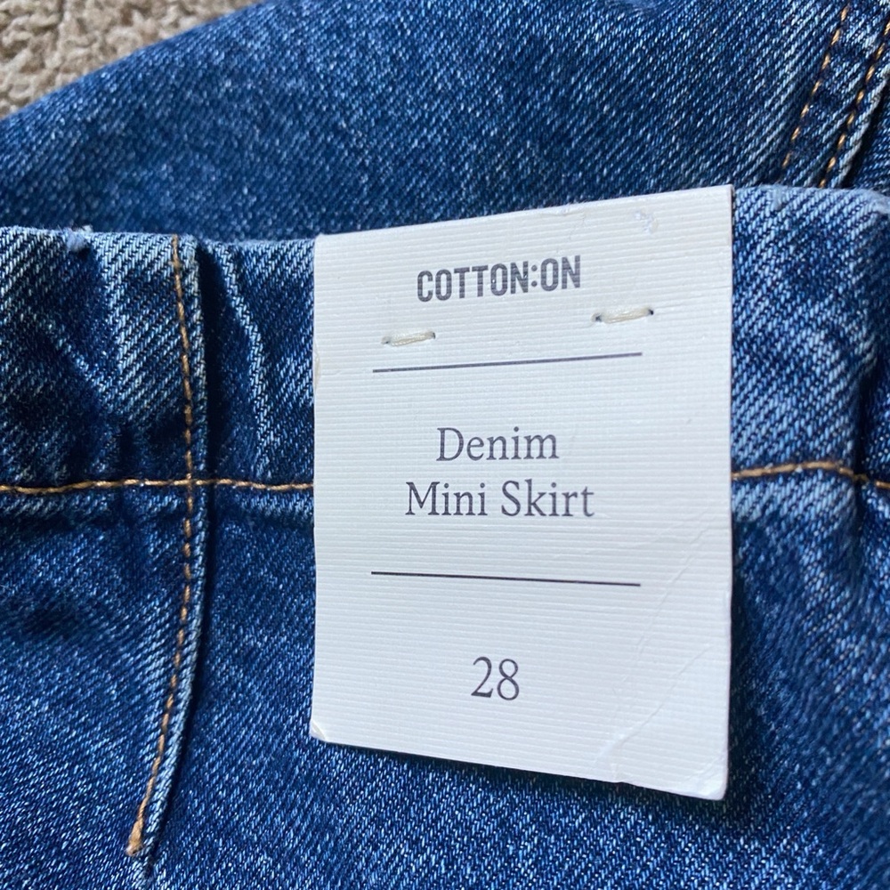 SOLD NWT Cotton On Mini Skirt - Picture 4 of 7